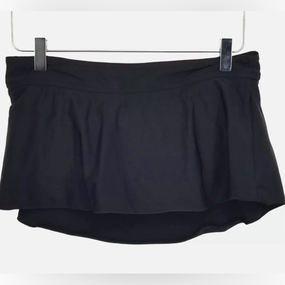 2/$30 Merona swim skirt skirtini black size small